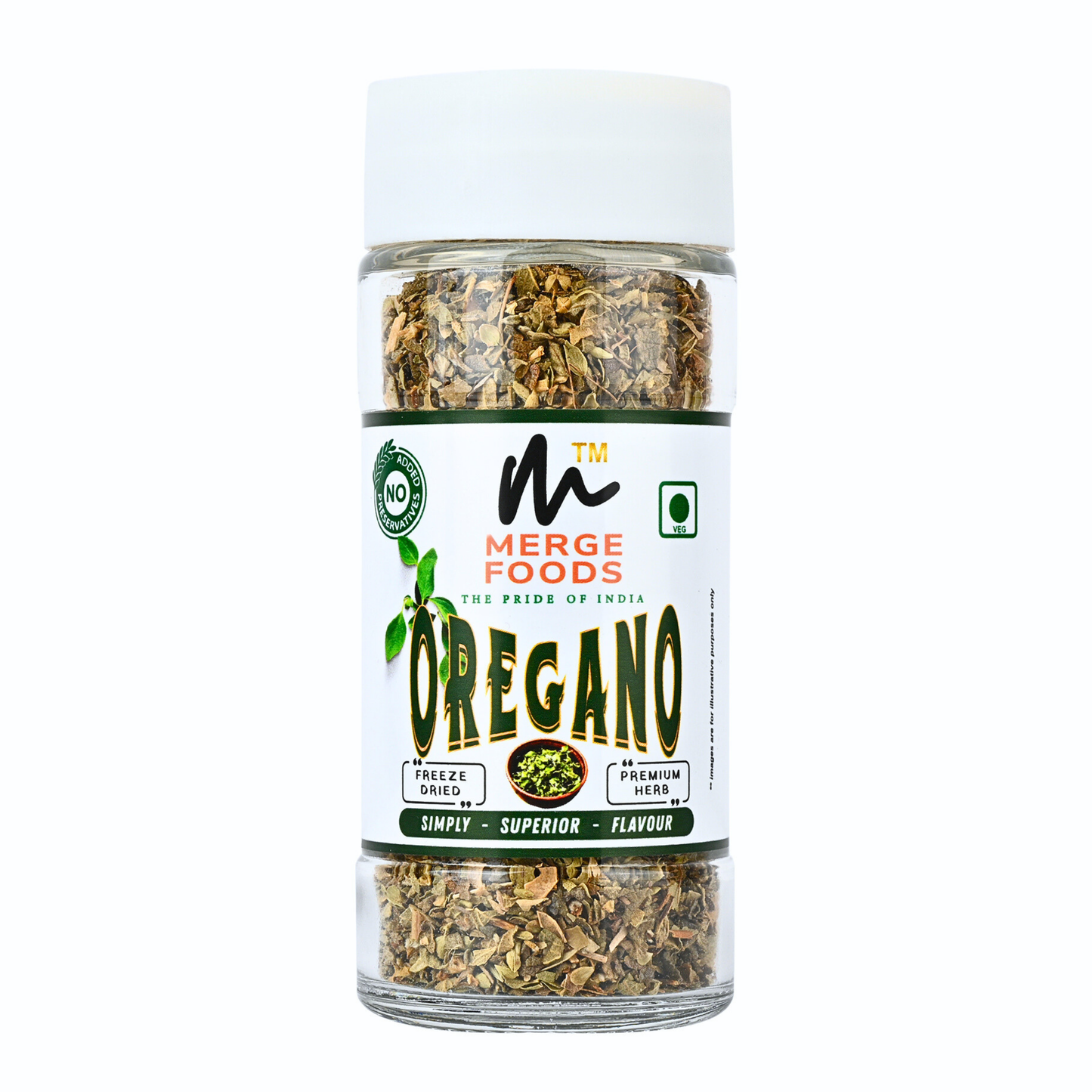 FREEZE DRIED OREGANO HERB || Hand Picked | Hand Sorted | Premium Herb | Experience the Deeper Aroma & Strong Natural Flavour