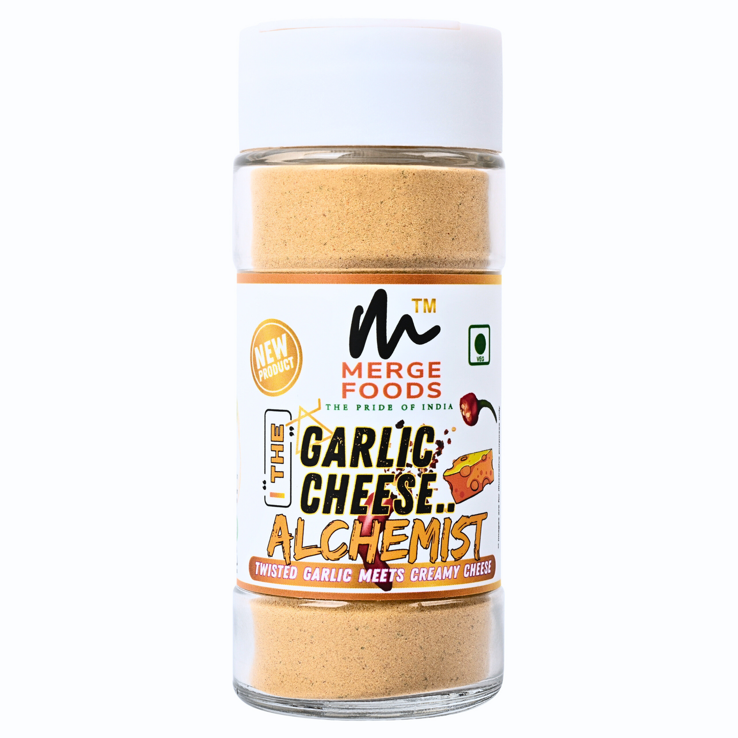 THE GARLIC CHEESE ALCHEMIST SEASONING || Chef Crafted Recipe | Heat of GARLIC Smack of CHILLI & Velvety CHEESE