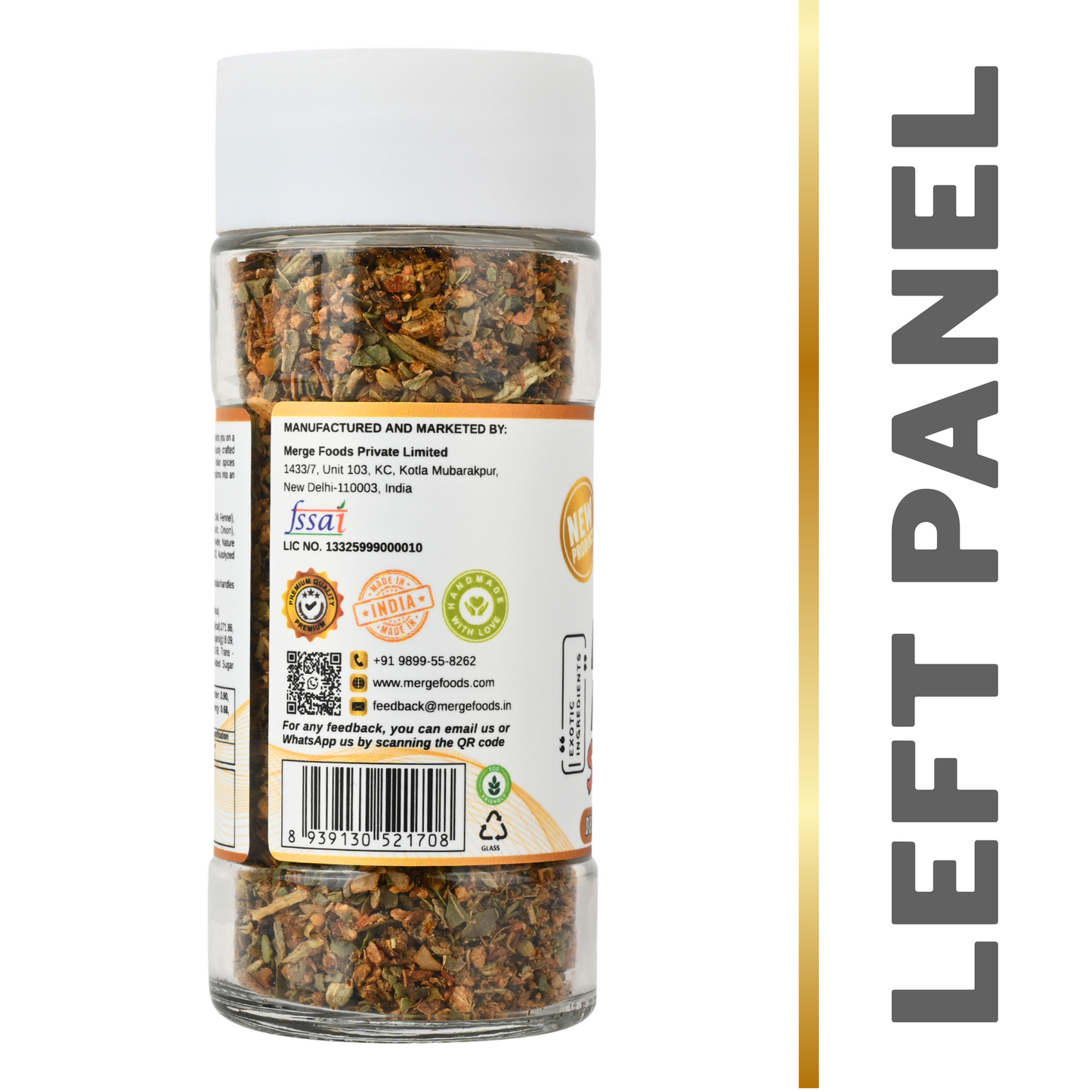 DESI PIZZA SEASONING || MERGE FOODS | Desi Twist with an Italian Bliss | Warmth of Indian Spices, Culinary of Exotic Italian Flavor's