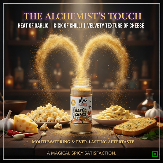 THE GARLIC CHEESE ALCHEMIST SEASONING || Chef Crafted Recipe | Heat of GARLIC Smack of CHILLI & Velvety CHEESE